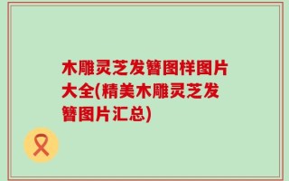 木雕灵芝发簪图样图片大全(精美木雕灵芝发簪图片汇总)