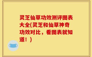 灵芝仙草功效测评图表大全(灵芝和仙草神奇功效对比，看图表就知道！)