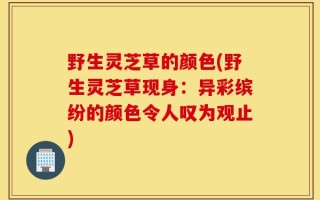 野生灵芝草的颜色(野生灵芝草现身：异彩缤纷的颜色令人叹为观止)