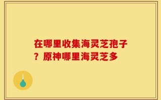 在哪里收集海灵芝孢子？原神哪里海灵芝多