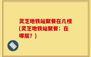 灵芝地铁站聚餐在几楼(灵芝地铁站聚餐：在哪层？)