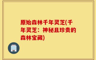 原始森林千年灵芝(千年灵芝：神秘且珍贵的森林宝藏)