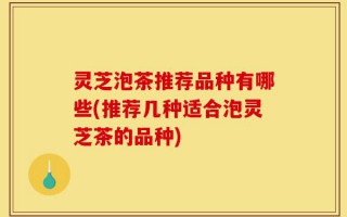 灵芝泡茶推荐品种有哪些(推荐几种适合泡灵芝茶的品种)