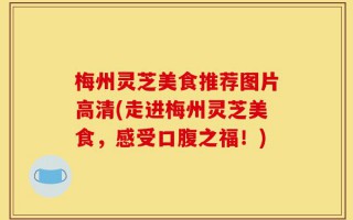 梅州灵芝美食推荐图片高清(走进梅州灵芝美食，感受口腹之福！)