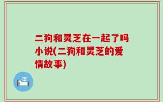 二狗和灵芝在一起了吗小说(二狗和灵芝的爱情故事)