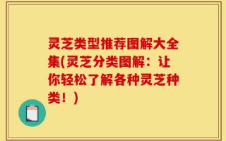 灵芝类型推荐图解大全集(灵芝分类图解：让你轻松了解各种灵芝种类！)