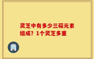 灵芝中有多少三萜元素组成？1个灵芝多重