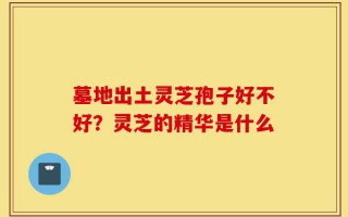 墓地出土灵芝孢子好不好？灵芝的精华是什么