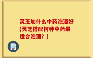灵芝加什么中药泡酒好(灵芝搭配何种中药最适合泡酒？)