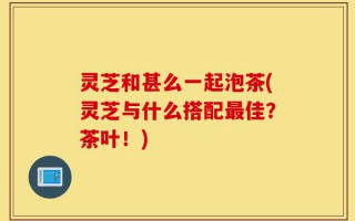 灵芝和甚么一起泡茶(灵芝与什么搭配最佳？茶叶！)
