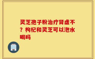 灵芝孢子粉治疗肾虚不？枸杞和灵芝可以泡水喝吗
