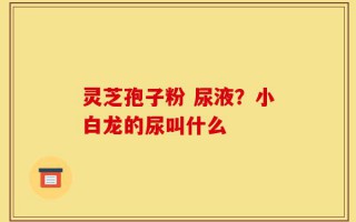 灵芝孢子粉 尿液？小白龙的尿叫什么