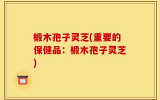 椴木孢子灵芝(重要的保健品：椴木孢子灵芝)