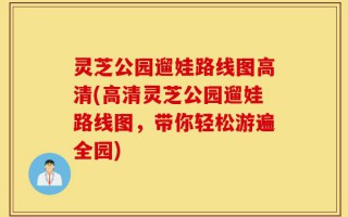 灵芝公园遛娃路线图高清(高清灵芝公园遛娃路线图，带你轻松游遍全园)