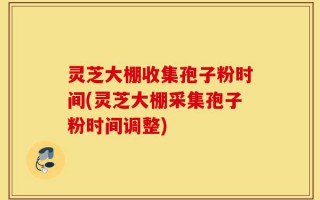 灵芝大棚收集孢子粉时间(灵芝大棚采集孢子粉时间调整)