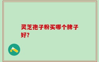 灵芝孢子粉买哪个牌子好？用这个标准来选择！