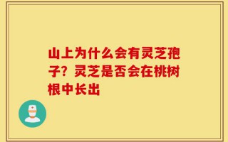 山上为什么会有灵芝孢子？灵芝是否会在桃树根中长出