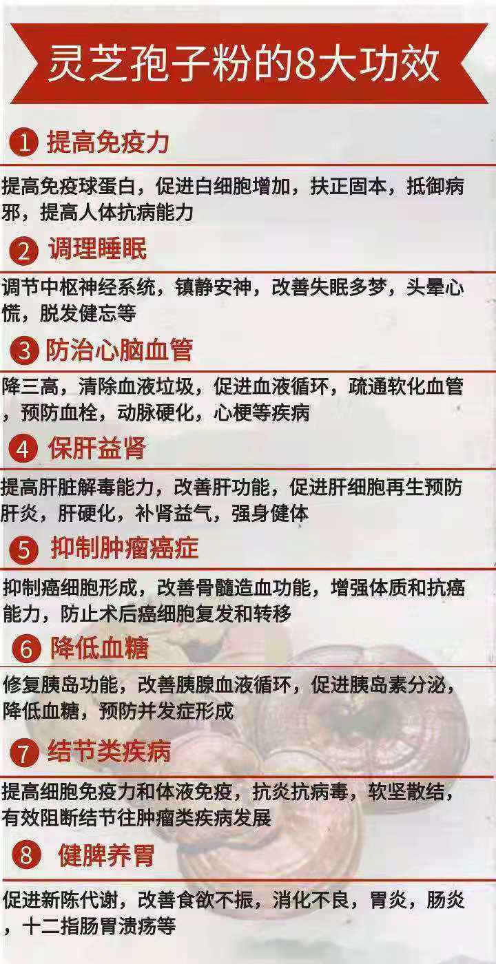 五大灵芝孢子粉的功效与作用-第1张图片-灵芝之家 五大灵芝孢子粉的功效与作用-第1张图片-灵芝之家
