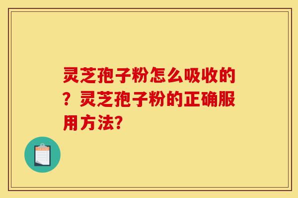 灵芝孢子粉怎么吸收的?灵芝孢子粉的正确服用方法?-第1张图片-灵芝之家 灵芝孢子粉怎么吸收的?灵芝孢子粉的正确服用方法?-第1张图片-灵芝之家