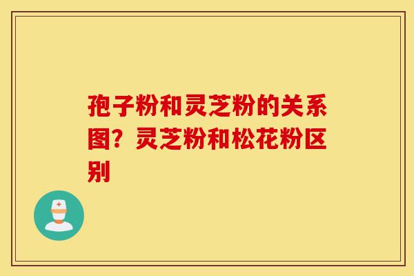 孢子粉和灵芝粉的关系图?灵芝粉和松花粉区别-第1张图片-灵芝之家 孢子粉和灵芝粉的关系图?灵芝粉和松花粉区别-第1张图片-灵芝之家