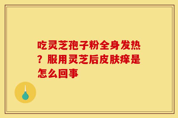 吃灵芝孢子粉全身发热？服用灵芝后皮肤痒是怎么回事-第1张图片-灵芝之家