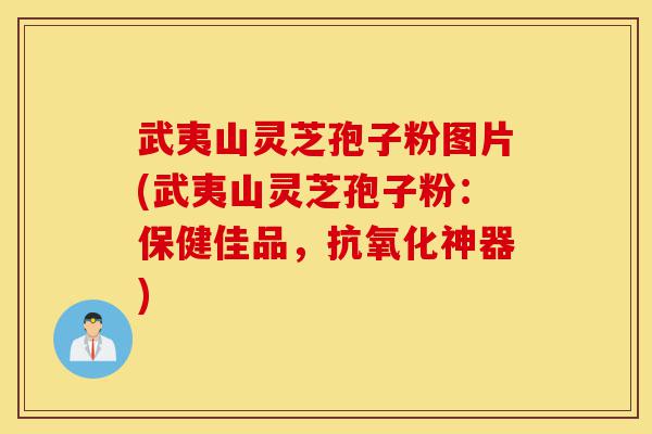 武夷山灵芝孢子粉图片(武夷山灵芝孢子粉:保健佳品,抗氧化神器)-第1张图片-灵芝之家 武夷山灵芝孢子粉图片(武夷山灵芝孢子粉:保健佳品,抗氧化神器)-第1张图片-灵芝之家