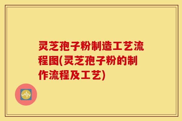 灵芝孢子粉制造工艺流程图(灵芝孢子粉的制作流程及工艺)-第1张图片-灵芝之家 灵芝孢子粉制造工艺流程图(灵芝孢子粉的制作流程及工艺)-第1张图片-灵芝之家
