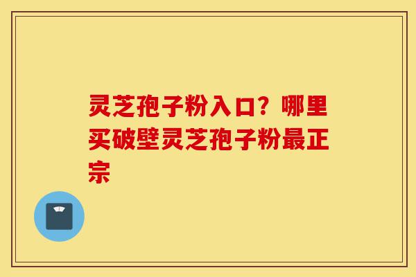 灵芝孢子粉入口？哪里买破壁灵芝孢子粉最正宗-第1张图片-灵芝之家