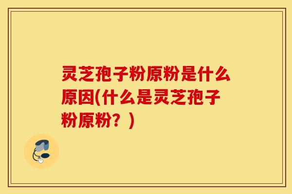 灵芝孢子粉原粉是什么原因(什么是灵芝孢子粉原粉?)-第1张图片-灵芝之家 灵芝孢子粉原粉是什么原因(什么是灵芝孢子粉原粉?)-第1张图片-灵芝之家