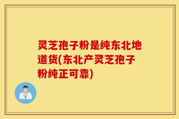 灵芝孢子粉是纯东北地道货(东北产灵芝孢子粉纯正可靠)-第1张图片-灵芝之家 灵芝孢子粉是纯东北地道货(东北产灵芝孢子粉纯正可靠)-第1张图片-灵芝之家
