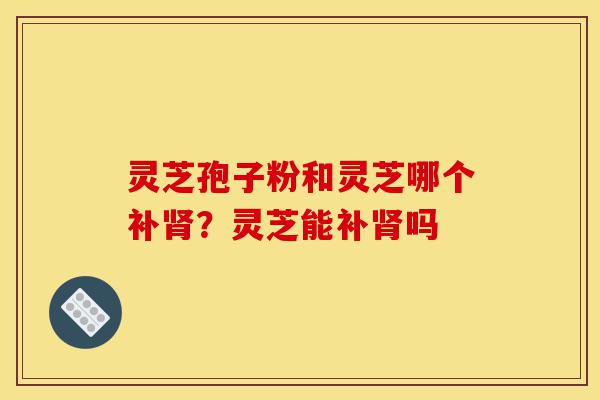 灵芝孢子粉和灵芝哪个补肾?灵芝能补肾吗-第1张图片-灵芝之家 灵芝孢子粉和灵芝哪个补肾?灵芝能补肾吗-第1张图片-灵芝之家