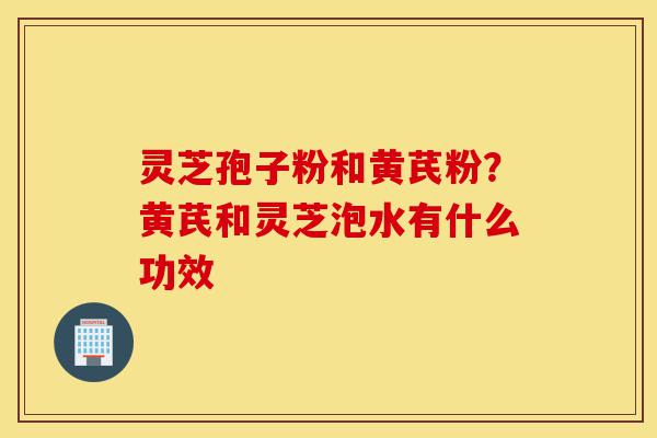 灵芝孢子粉和黄芪粉?黄芪和灵芝泡水有什么功效-第1张图片-灵芝之家 灵芝孢子粉和黄芪粉?黄芪和灵芝泡水有什么功效-第1张图片-灵芝之家