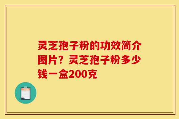 灵芝孢子粉的功效简介图片?灵芝孢子粉多少钱一盒200克-第1张图片-灵芝之家 灵芝孢子粉的功效简介图片?灵芝孢子粉多少钱一盒200克-第1张图片-灵芝之家