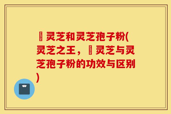 艼灵芝和灵芝孢子粉(灵芝之王,艼灵芝与灵芝孢子粉的功效与区别)-第1张图片-灵芝之家 艼灵芝和灵芝孢子粉(灵芝之王,艼灵芝与灵芝孢子粉的功效与区别)-第1张图片-灵芝之家