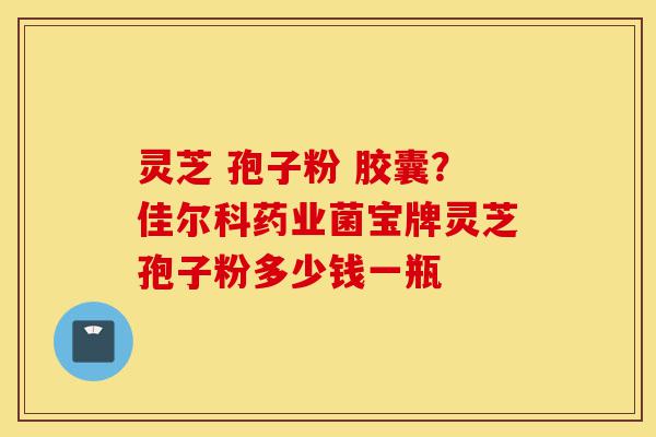 灵芝 孢子粉 胶囊?佳尔科药业菌宝牌灵芝孢子粉多少钱一瓶-第1张图片-灵芝之家 灵芝 孢子粉 胶囊?佳尔科药业菌宝牌灵芝孢子粉多少钱一瓶-第1张图片-灵芝之家