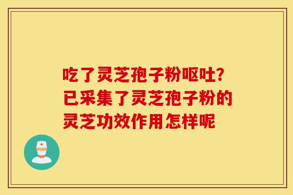 吃了灵芝孢子粉呕吐?已采集了灵芝孢子粉的灵芝功效作用怎样呢-第1张图片-灵芝之家 吃了灵芝孢子粉呕吐?已采集了灵芝孢子粉的灵芝功效作用怎样呢-第1张图片-灵芝之家