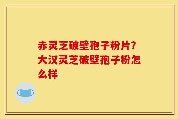 赤灵芝破壁孢子粉片?大汉灵芝破壁孢子粉怎么样-第1张图片-灵芝之家 赤灵芝破壁孢子粉片?大汉灵芝破壁孢子粉怎么样-第1张图片-灵芝之家