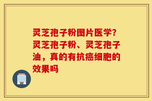 灵芝孢子粉图片医学?灵芝孢子粉、灵芝孢子油,真的有抗癌细胞的效果吗-第1张图片-灵芝之家 灵芝孢子粉图片医学?灵芝孢子粉、灵芝孢子油,真的有抗癌细胞的效果吗-第1张图片-灵芝之家