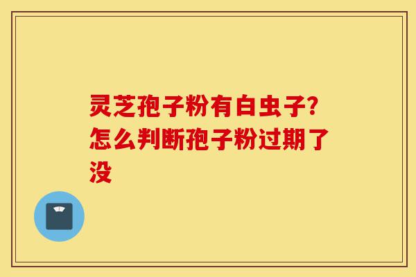 灵芝孢子粉有白虫子?怎么判断孢子粉过期了没-第1张图片-灵芝之家 灵芝孢子粉有白虫子?怎么判断孢子粉过期了没-第1张图片-灵芝之家
