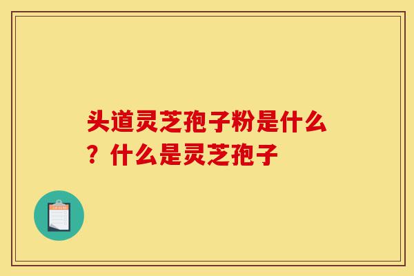 头道灵芝孢子粉是什么?什么是灵芝孢子-第1张图片-灵芝之家 头道灵芝孢子粉是什么?什么是灵芝孢子-第1张图片-灵芝之家
