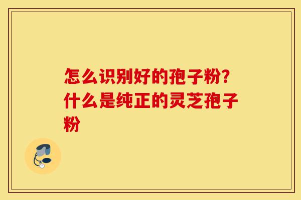 怎么识别好的孢子粉?什么是纯正的灵芝孢子粉-第1张图片-灵芝之家 怎么识别好的孢子粉?什么是纯正的灵芝孢子粉-第1张图片-灵芝之家