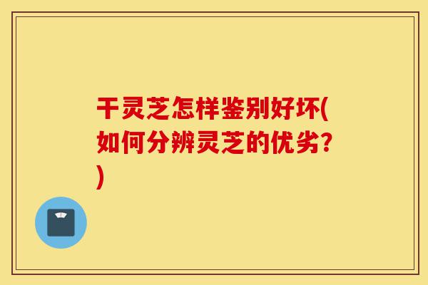 干灵芝怎样鉴别好坏(如何分辨灵芝的优劣?)-第1张图片-灵芝之家 干灵芝怎样鉴别好坏(如何分辨灵芝的优劣?)-第1张图片-灵芝之家