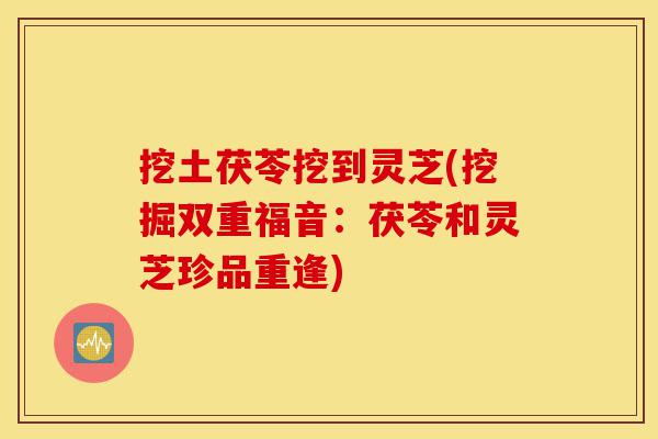 挖土茯苓挖到灵芝(挖掘双重福音:茯苓和灵芝珍品重逢)-第1张图片-灵芝之家 挖土茯苓挖到灵芝(挖掘双重福音:茯苓和灵芝珍品重逢)-第1张图片-灵芝之家