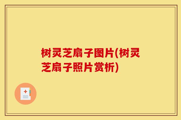 树灵芝扇子图片(树灵芝扇子照片赏析)-第1张图片-灵芝之家 树灵芝扇子图片(树灵芝扇子照片赏析)-第1张图片-灵芝之家