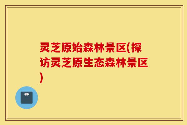 灵芝原始森林景区(探访灵芝原生态森林景区)-第1张图片-灵芝之家