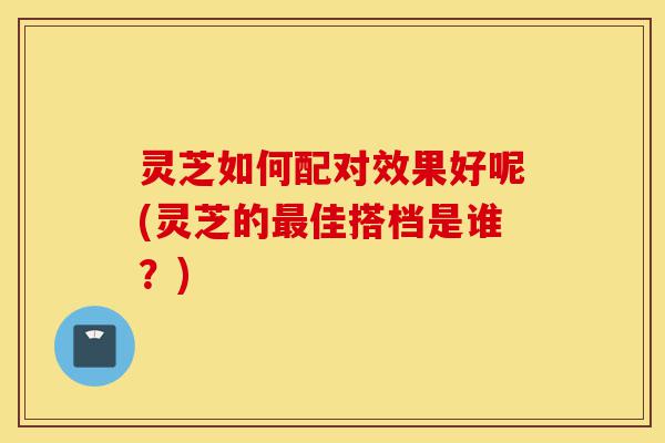 灵芝如何配对效果好呢(灵芝的最佳搭档是谁？)-第1张图片-灵芝之家