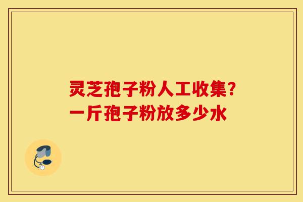 灵芝孢子粉人工收集?一斤孢子粉放多少水-第1张图片-灵芝之家 灵芝孢子粉人工收集?一斤孢子粉放多少水-第1张图片-灵芝之家