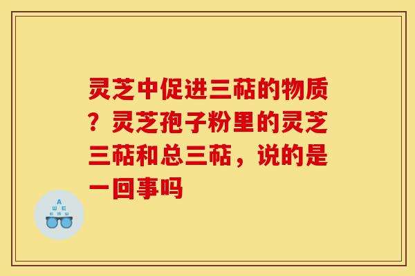 灵芝中促进三萜的物质?灵芝孢子粉里的灵芝三萜和总三萜,说的是一回事吗-第1张图片-灵芝之家 灵芝中促进三萜的物质?灵芝孢子粉里的灵芝三萜和总三萜,说的是一回事吗-第1张图片-灵芝之家