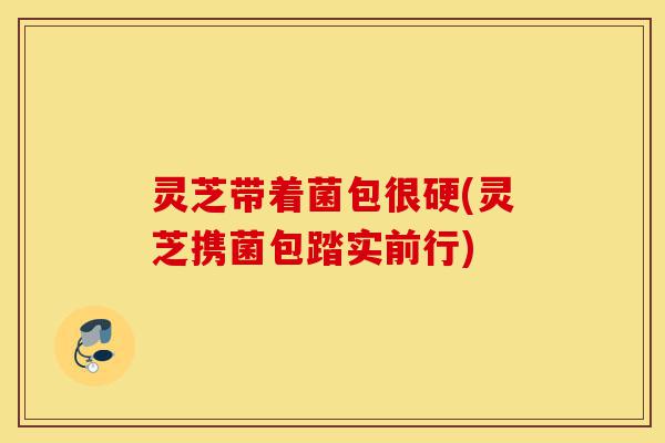 灵芝带着菌包很硬(灵芝携菌包踏实前行)-第1张图片-灵芝之家 灵芝带着菌包很硬(灵芝携菌包踏实前行)-第1张图片-灵芝之家