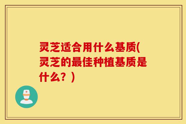 灵芝适合用什么基质(灵芝的最佳种植基质是什么?)-第1张图片-灵芝之家 灵芝适合用什么基质(灵芝的最佳种植基质是什么?)-第1张图片-灵芝之家
